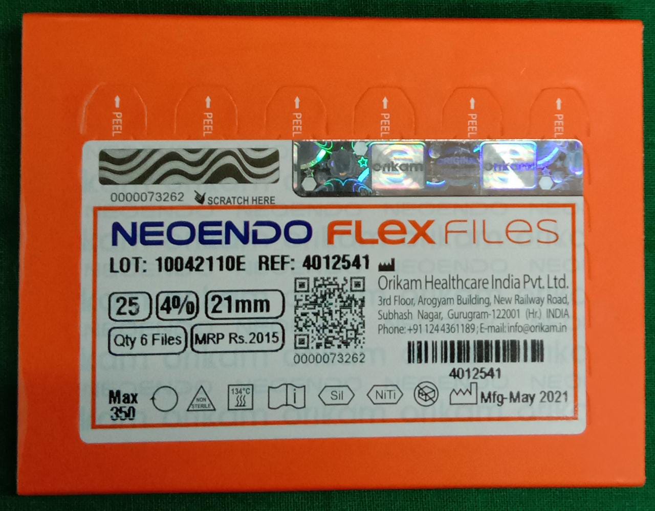 Neoendo Flex Film 25-4-21mm